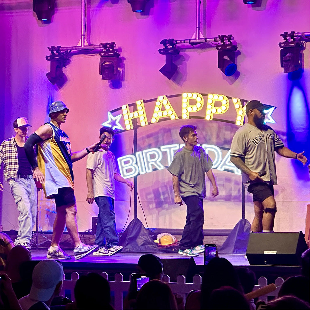 Celebrating Eat Street Markets’ Birthday in Style with Our Giant Happy Birthday Sign