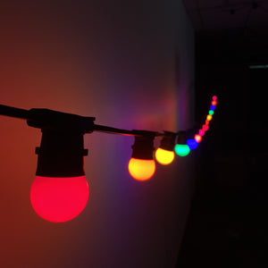 Rainbow G45 Festoon Lighting (0.5m Bulb Spacing)