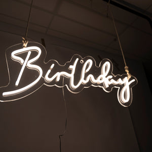 Birthday Neon Sign - Birthday Neon Sign Hire Brisbane