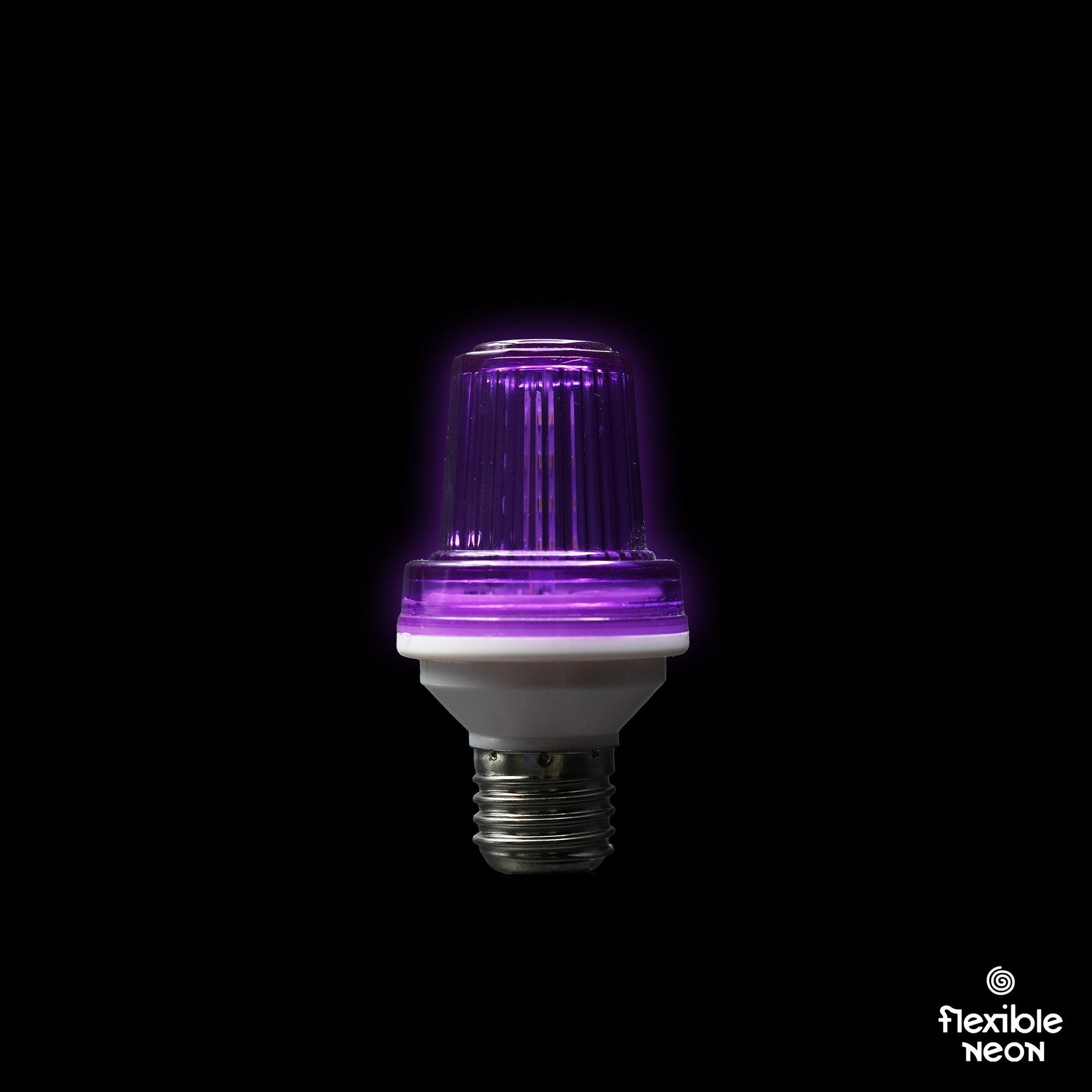 E27 Festoon Purple Strobe - Festoon Lighting Hire Brisbane