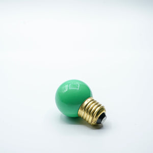 E27 Festoon Emerald Green Bulb - Festoon Lighting Hire Brisbane