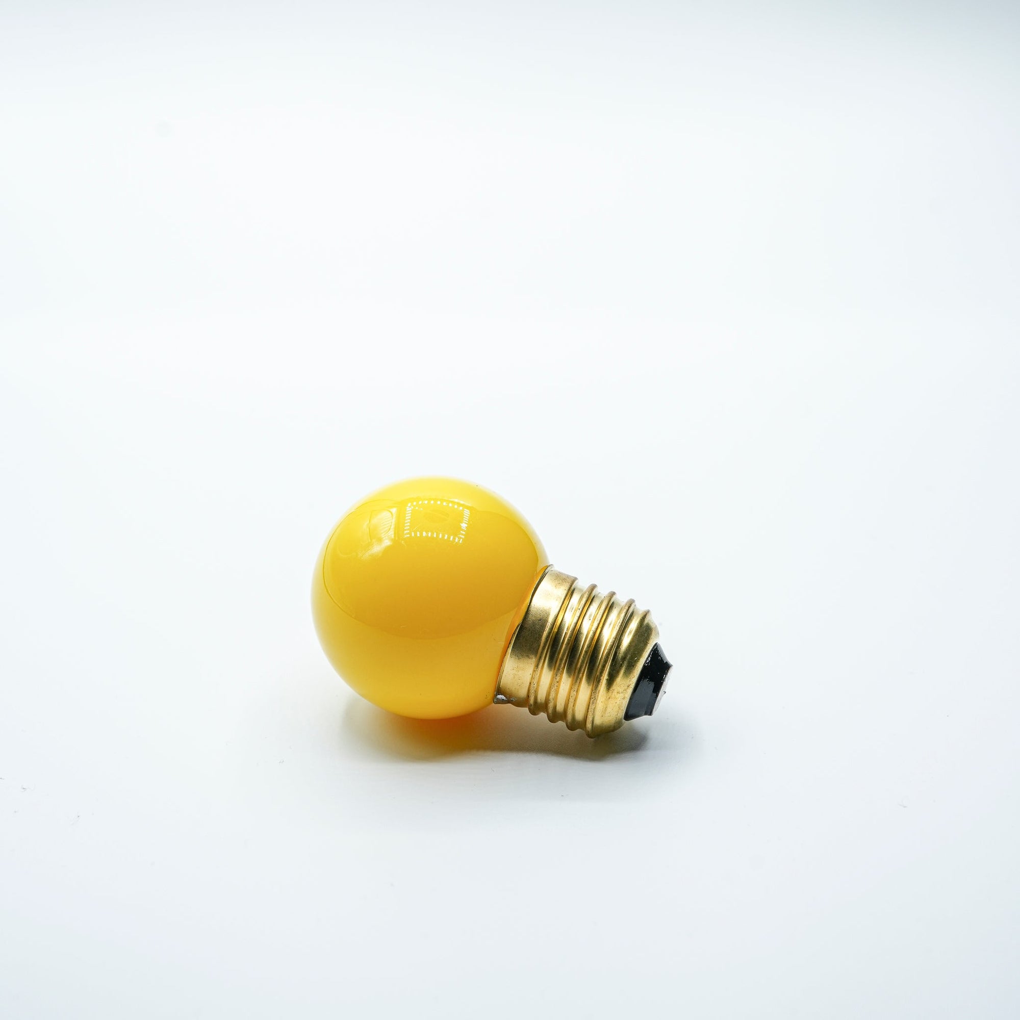 E27 Festoon Lemon Yellow Bulb - Festoon Lighting Hire Brisbane