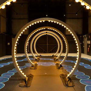 GIANT 2.4m Bulbed Tunnel Arch - Event Hire Brisbane