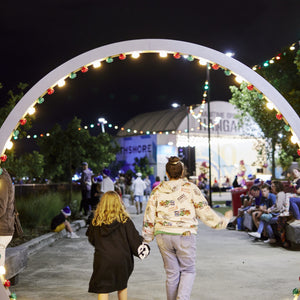 GIANT 2.4m Bulbed Tunnel Arch - Event Hire Brisbane