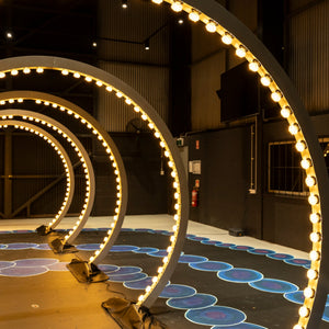 GIANT 2.4m Bulbed Tunnel Arch - Event Hire Brisbane