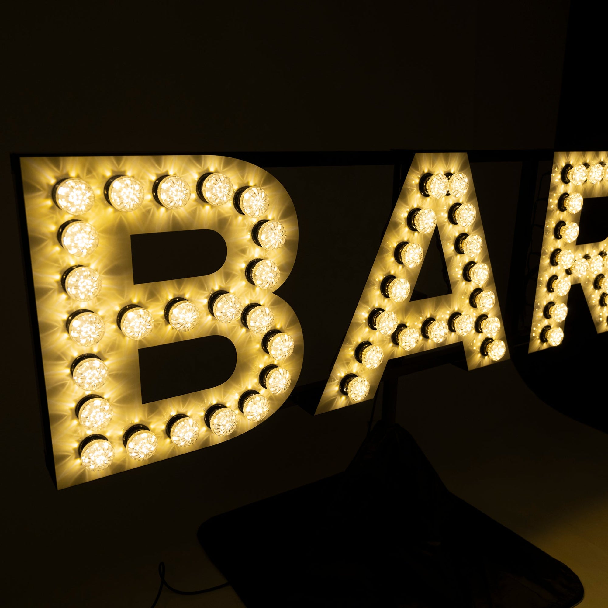 GIANT BAR Sign Double Bulbed - Event Sign Hire Brisbane