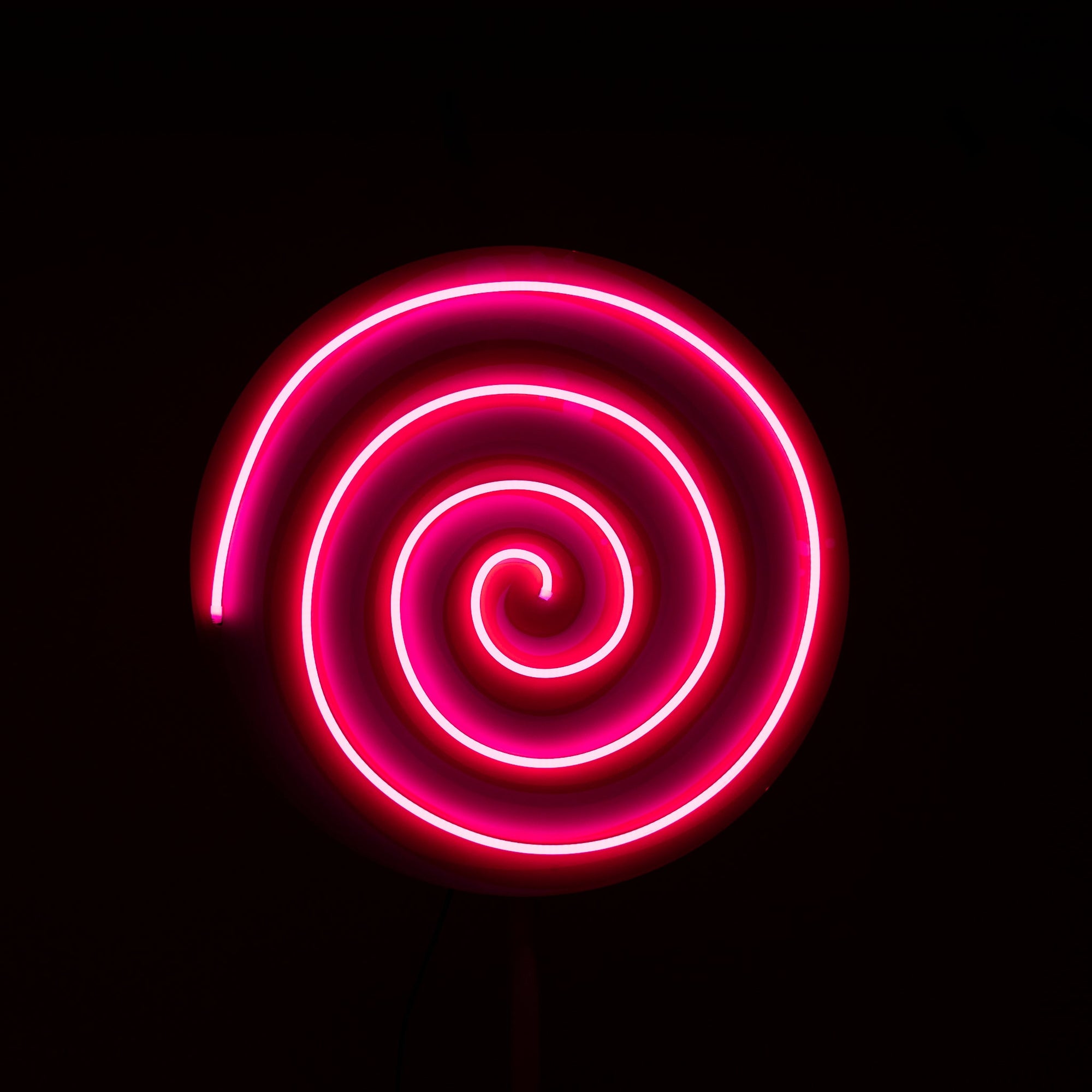 GIANT Pink Lollipop Neon - Neon Sign Hire Brisbane