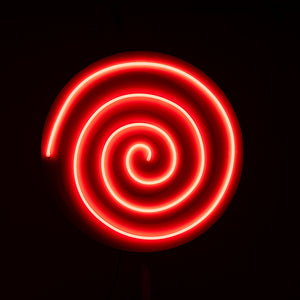 GIANT Red Lollipop Neon - Neon Sign Hire Brisbane