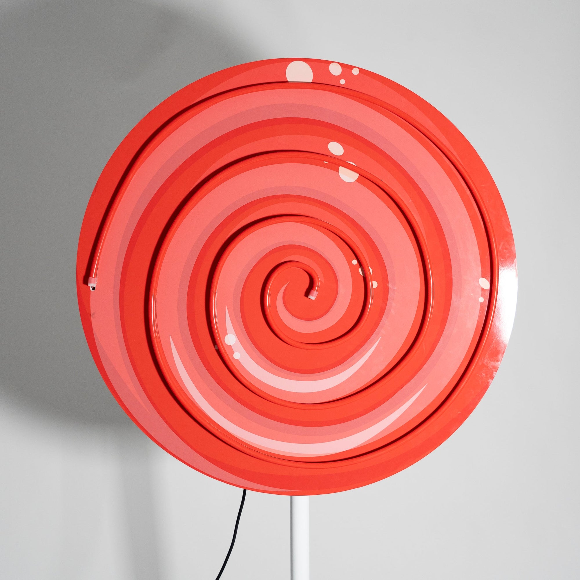 GIANT Red Lollipop Neon - Neon Sign Hire Brisbane