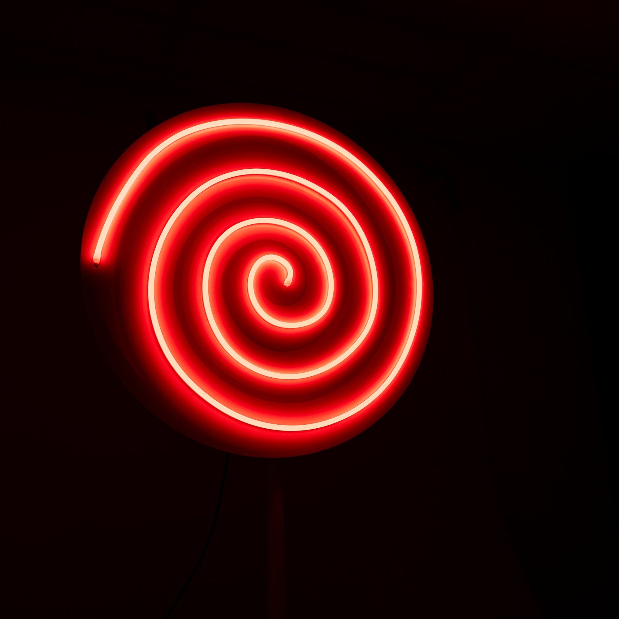 GIANT Red Lollipop Neon - Neon Sign Hire Brisbane