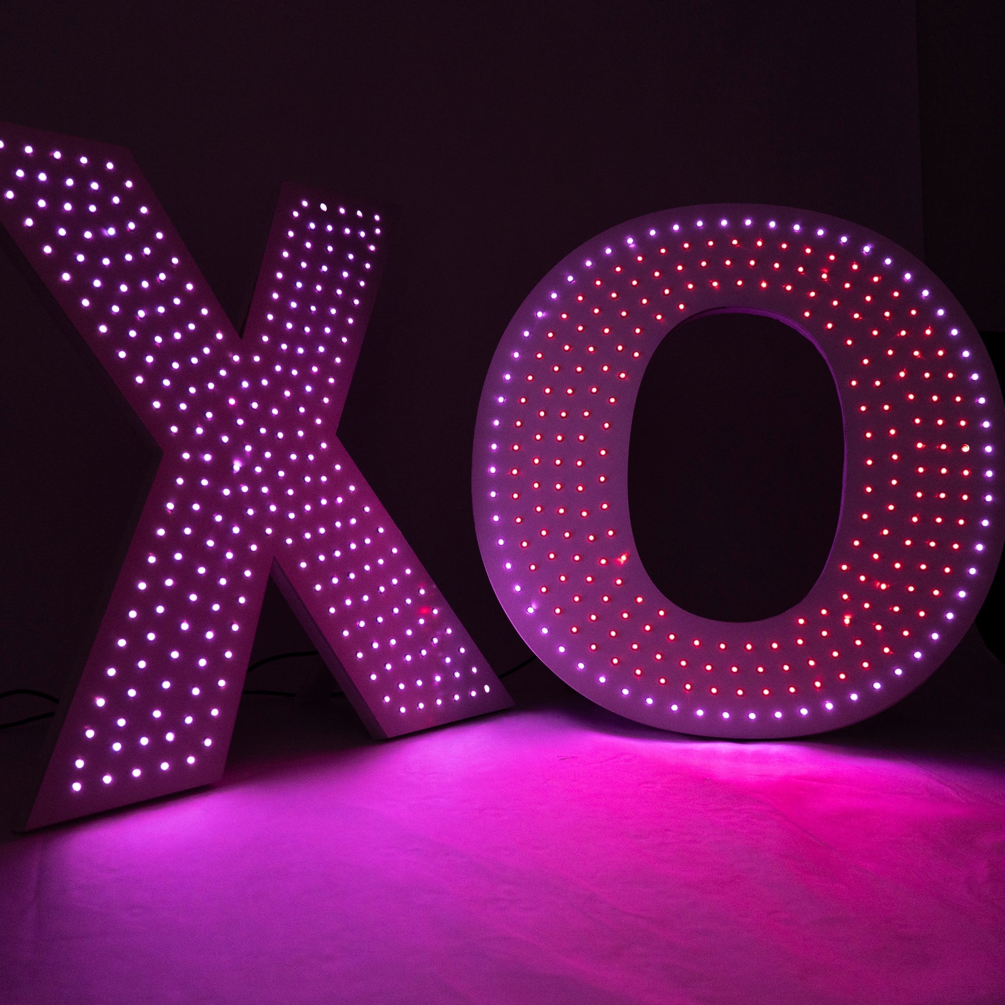 GIANT XO Pixel Bulb - Event Hire Brisbane