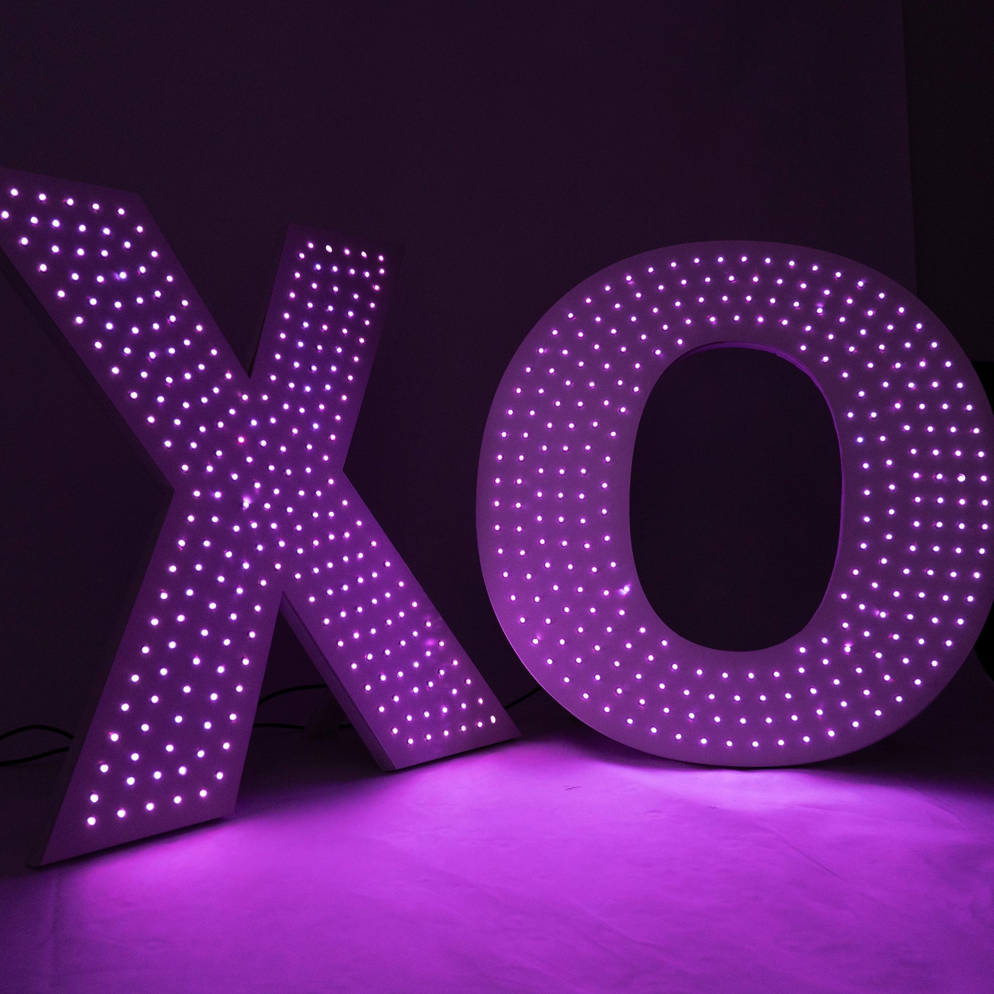 GIANT XO Pixel Bulb - Event Hire Brisbane