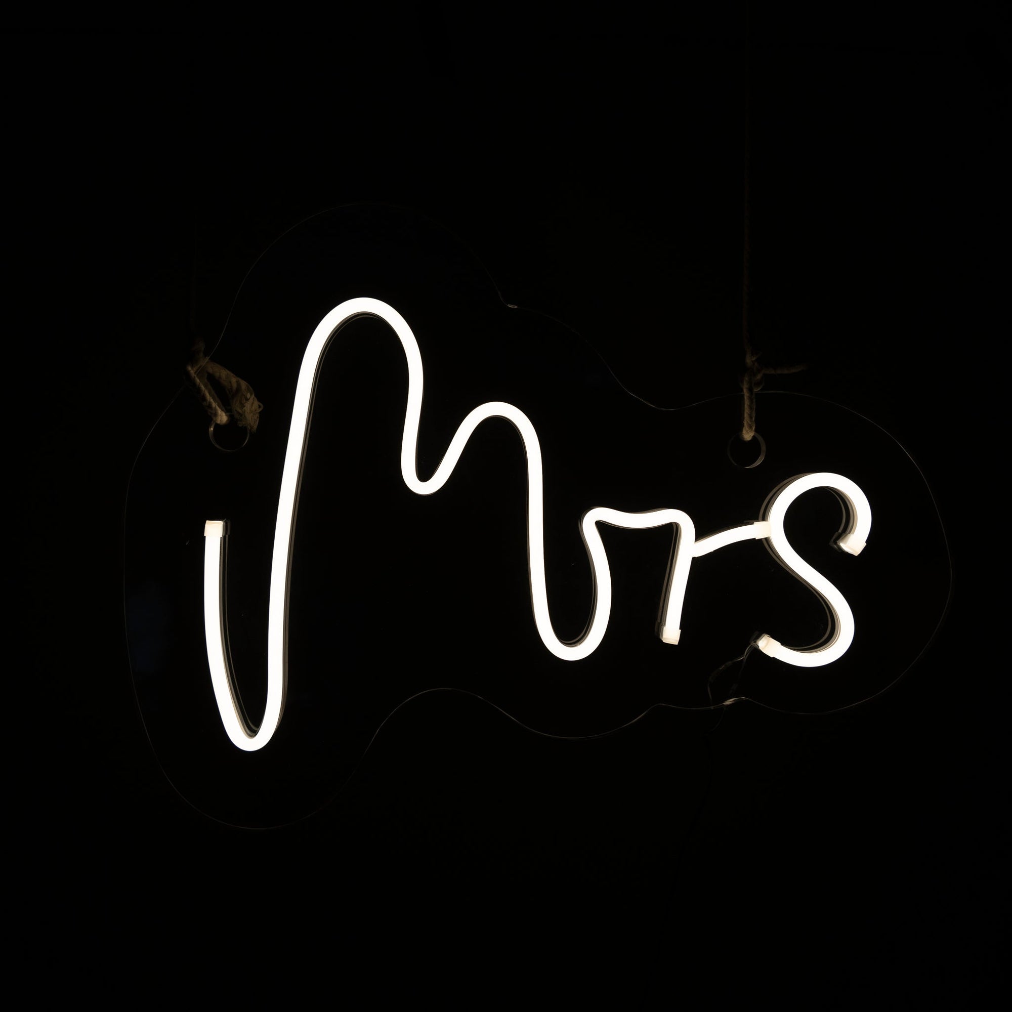 Mrs & Mrs Neon Sign - Wedding Neon Sign Hire Brisbane